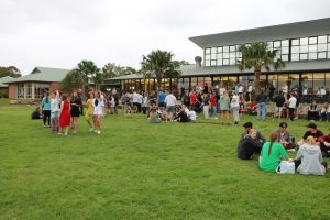 group of campers outside at Summer Camp 2023